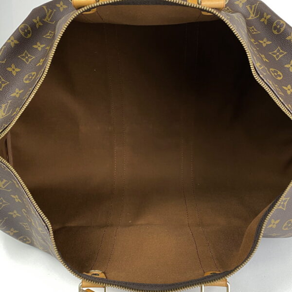 1000049460338 16 Louis Vuitton Keepall 55 Bag Monogram Brown