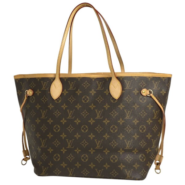 1000049868202 11 Louis Vuitton Neverfull MM Shoulder Tote Bag Monogram Brown