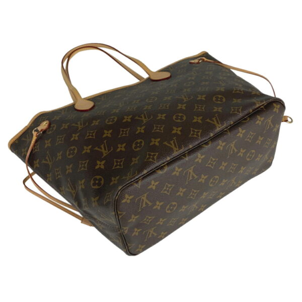 1000049868202 12 Louis Vuitton Neverfull MM Shoulder Tote Bag Monogram Brown