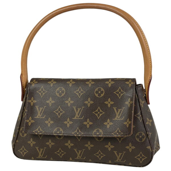 1000049874234 11 Louis Vuitton Mini Looping Shoulder Bag Monogram Brown