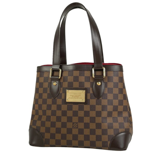 1000049893815 11 Louis Vuitton Hampstead PM Shoulder Tote Bag Damier Brown