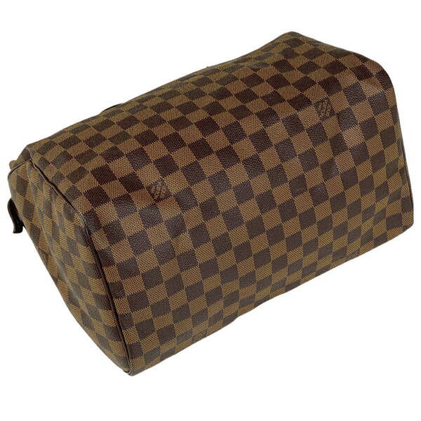 1000049921075 12 Louis Vuitton Speedy 30 Bag Damier Brown