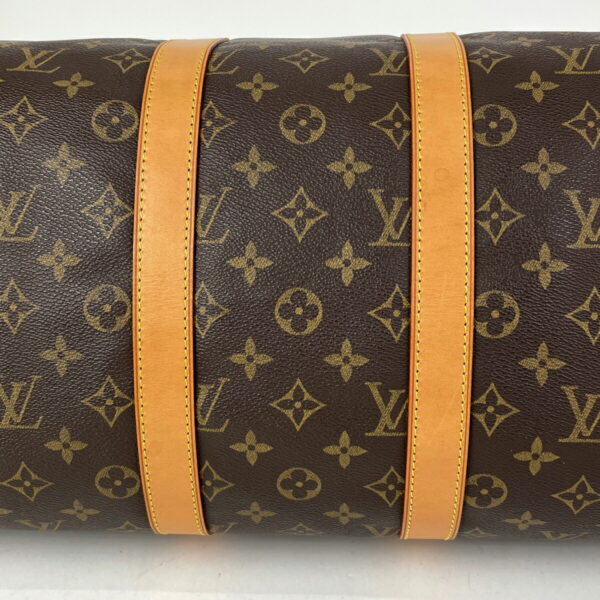 1000049922843 12 Louis Vuitton Keepall 45 Bag Monogram Brown