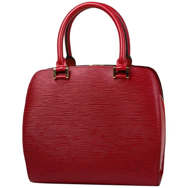 1000050112226 11 Louis Vuitton Pont Neuf Handbag Epi Castilian Red