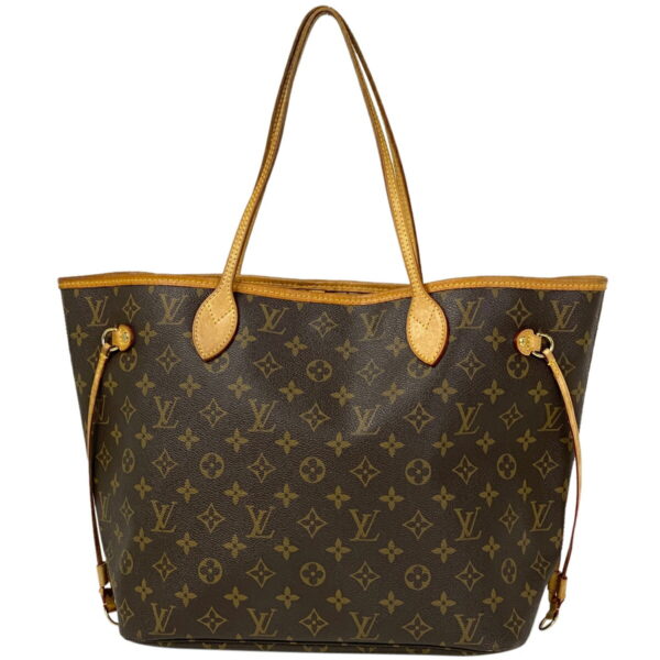 1000050118914 11 Louis Vuitton Neverfull MM Handbag Monogram Brown