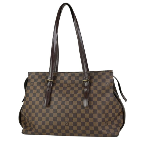 1000050124397 11 Louis Vuitton Chelsea Tote Bag Damier Brown