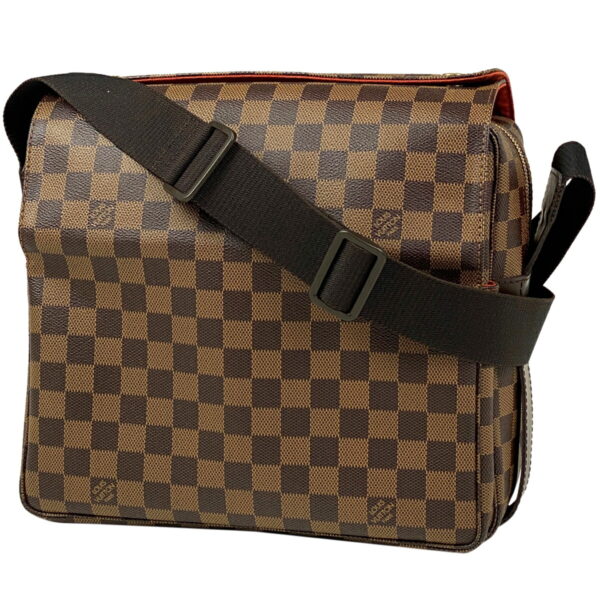 1000050124441 11 Louis Vuitton Naviglio Shoulder Bag Damier Brown