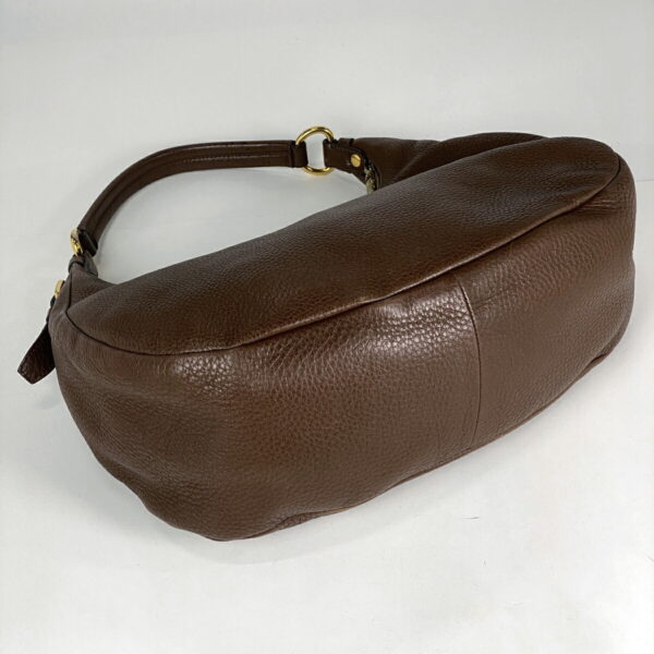 1000050263300 12 PRADA Shoulder Bag Leather Brown