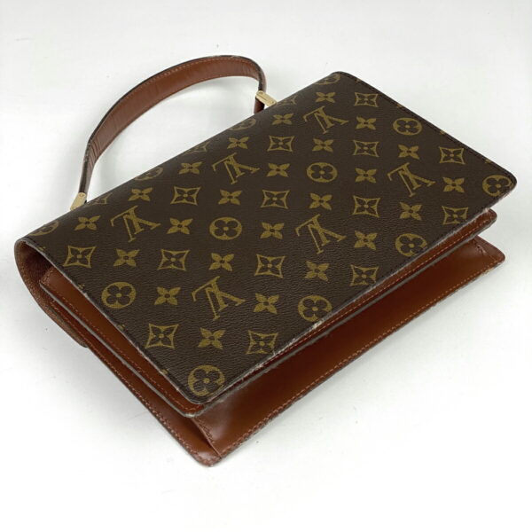 1000050430863 12 Louis Vuitton Concorde Handbag Monogram Brown