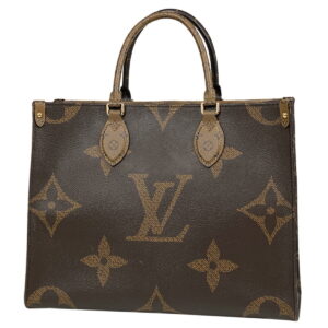 1000050439071 11 Louis Vuitton On the Go MM Handbag Tote Brown