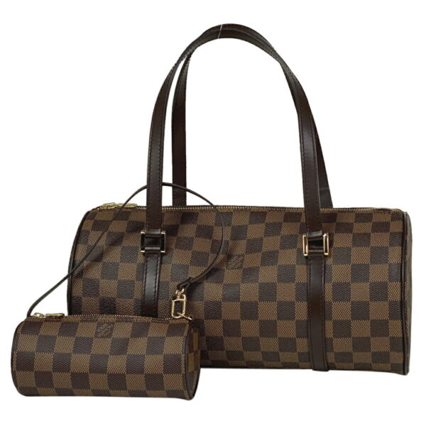 1000050658038 11 Louis Vuitton Papillon Barrel Handbag Damier Brown