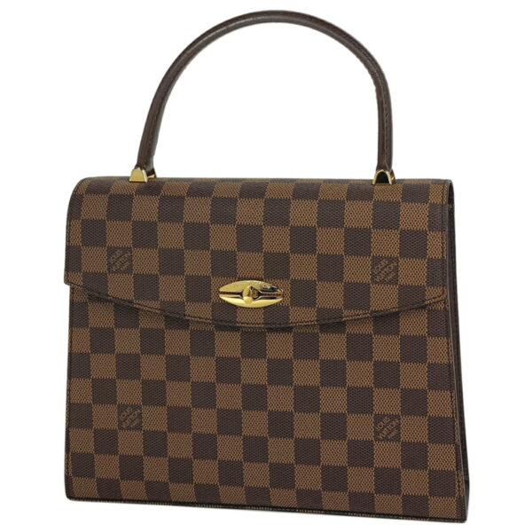 1000050717322 11 Louis Vuitton Malsherbe Handbag Damier Brown