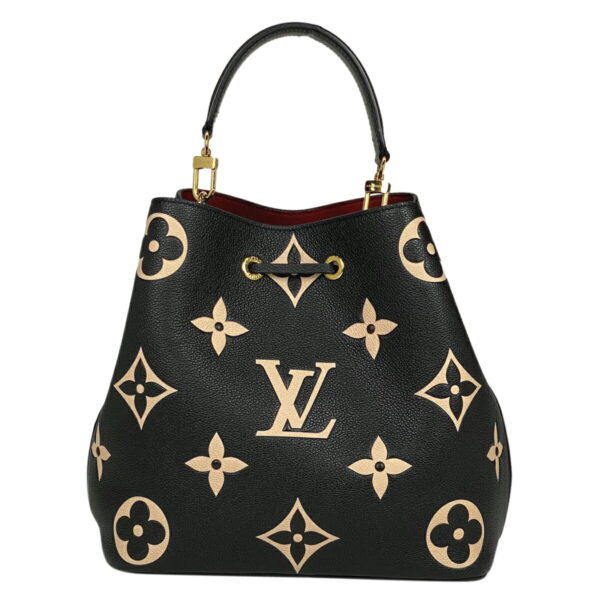 1000050786397 13 Louis Vuitton Neonoe MM 2way Crossbody Empreinte Black Beige