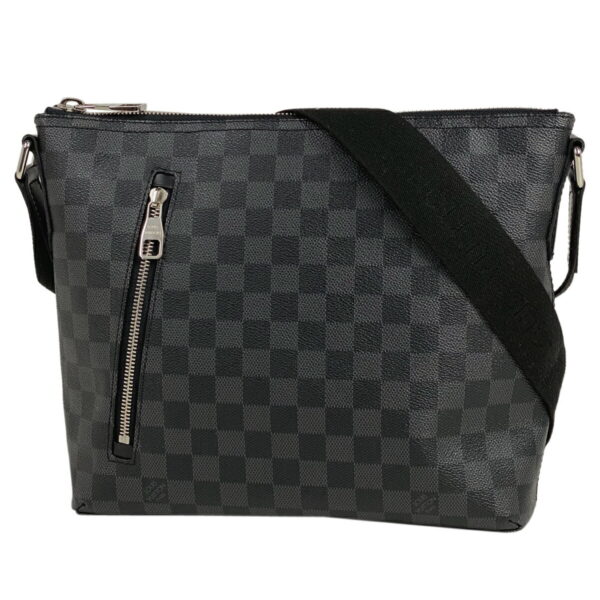 1000050787974 11 Louis Vuitton Mick PM Messenger Bag Damier Graphite Black