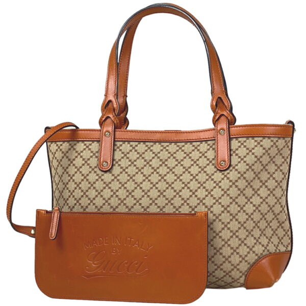 1000051118616 11 Gucci Diamante Tote Bag Canvas Brown