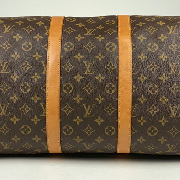 1000051120770 12 Louis Vuitton Keepall 55 Bag Monogram Brown