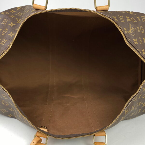 1000051120770 16 Louis Vuitton Keepall 55 Bag Monogram Brown