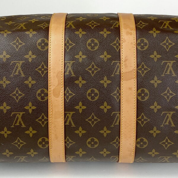 1000051467295 12 Louis Vuitton Keepall 45 Bag Monogram Brown