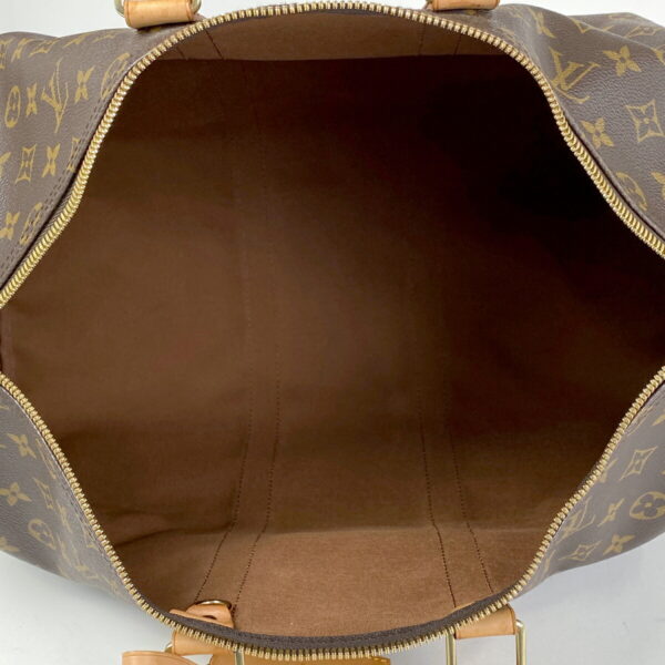 1000051467295 16 Louis Vuitton Keepall 45 Bag Monogram Brown