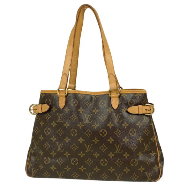 1000051490576 11 Louis Vuitton Batignolles Shoulder Tote Bag Monogram Brown