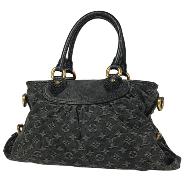 1000051529757 11 Louis Vuitton Neo Cabby MM Shoulder Bag Monogram Denim Noir