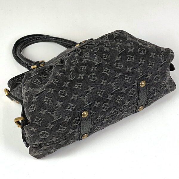 1000051529757 12 Louis Vuitton Neo Cabby MM Shoulder Bag Monogram Denim Noir