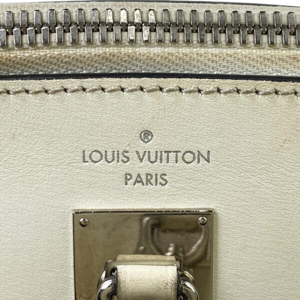 1000051697340 25 Louis Vuitton City Steamer MM 2way Shoulder Bag Leather Noir White