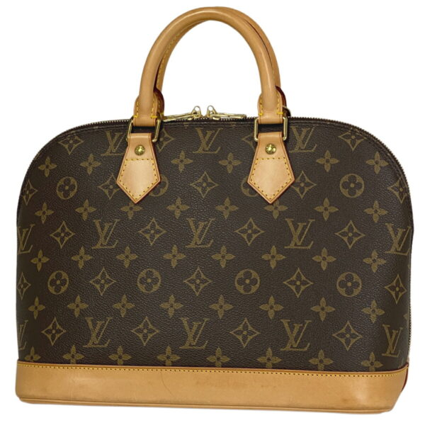 1000051704819 11 Louis Vuitton Alma Handbag Monogram Brown