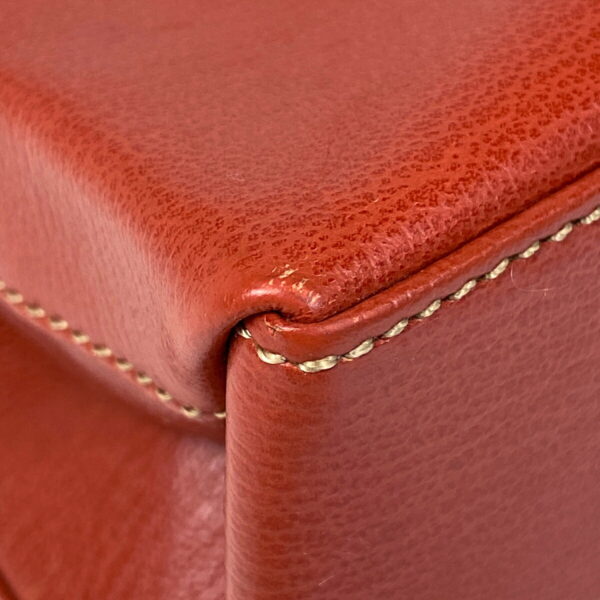 1000051845666 13 Loewe Velasquez 2Way Shoulder Bag Leather Red