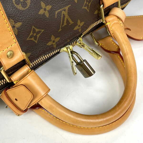 1000051883408 15 Louis Vuitton Keepall Bandouliere 60 Bag Monogram Brown