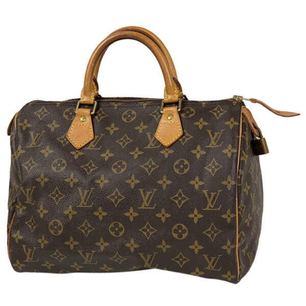 1000051883484 11 Louis Vuitton Speedy 30 Bag Monogram Brown