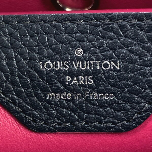 1000052750433 24 Louis Vuitton Capucines BB 2way Shoulder Bag Taurillon Cobalt