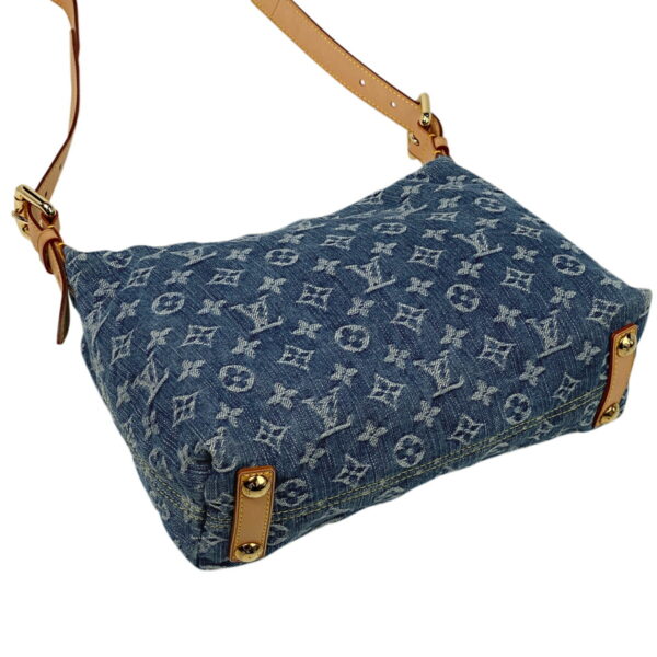 1000055204223 12 Louis Vuitton Baggy PM Crossbody Bag Monogram Denim Blue