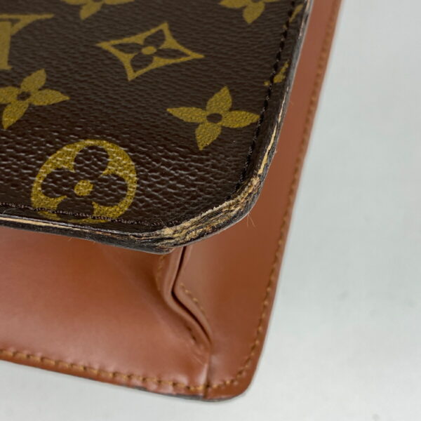 1000055208498 12 Louis Vuitton Porte de Cuman Bandouliere 2WAY Shoulder Bag Monogram Brown