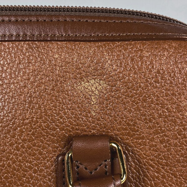 1000055438871 14 Burberry Leather Mini Handbag Brown