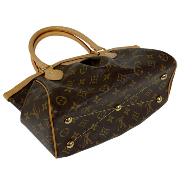 1000056134413 12 Louis Vuitton Tivoli Tote Bag Monogram Brown