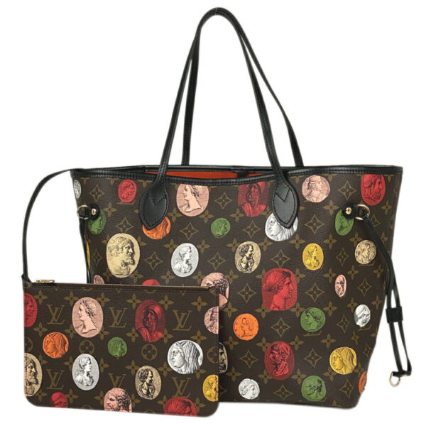 1000057097892 11 Louis Vuitton Neverfull MM Cameo Tote Bag Monogram Multicolor