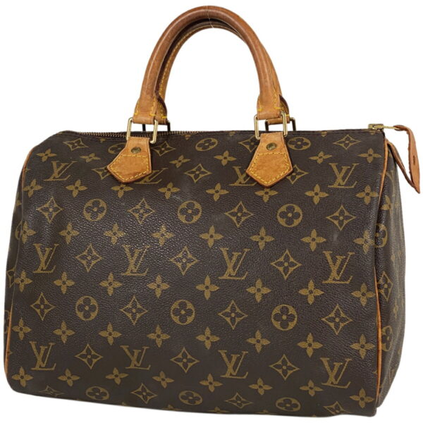 1000058688549 11 Louis Vuitton Speedy 30 Bag Monogram Brown