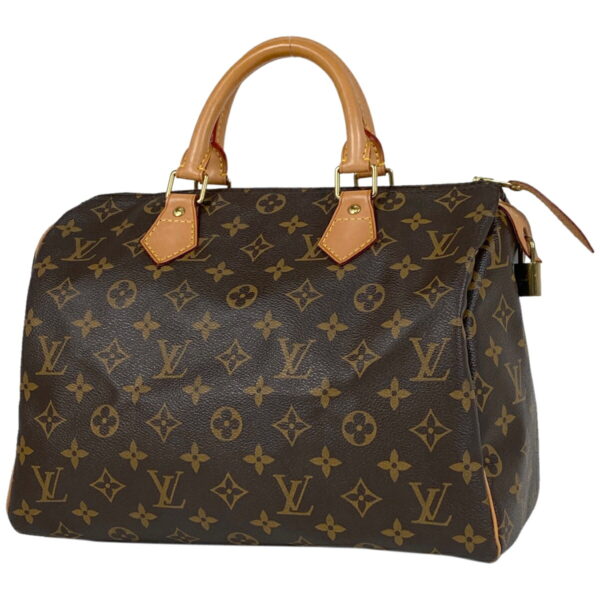 1000058695530 11 Louis Vuitton Speedy 30 Bag Monogram Brown