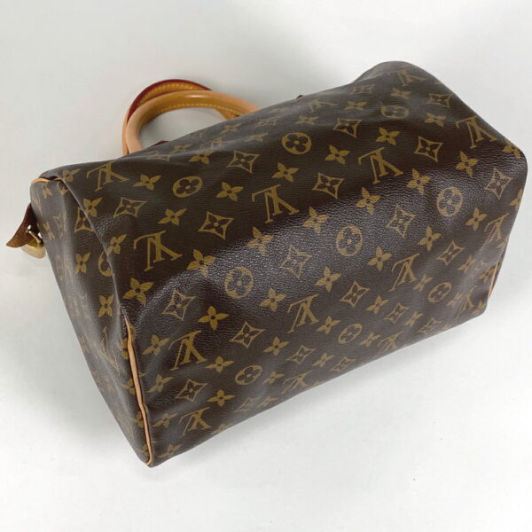 1000058695530 12 Louis Vuitton Speedy 30 Bag Monogram Brown