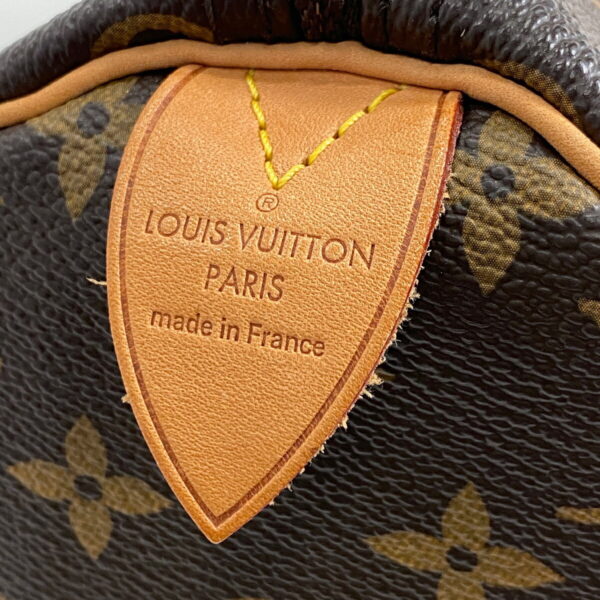 1000058695530 15 Louis Vuitton Speedy 30 Bag Monogram Brown