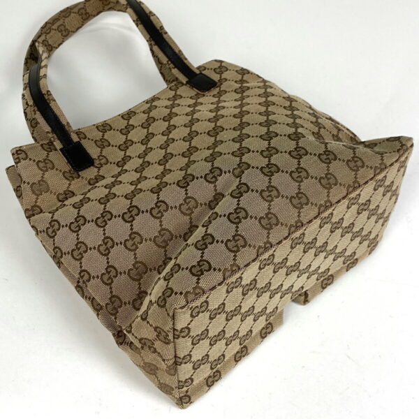 1000059205998 12 Gucci GG Pattern Tote Bag GG Canvas Brown