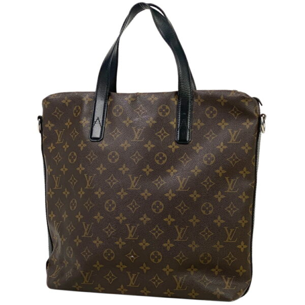 1000060014336 11 Louis Vuitton Kitan Tote Bag Monogram Macassar Brown