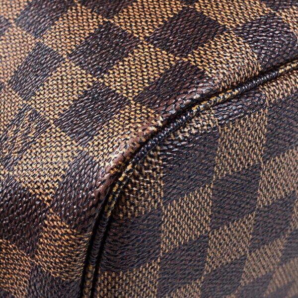 1000060016705 13 Louis Vuitton Neverfull MM Shopping Tote Bag Damier Brown