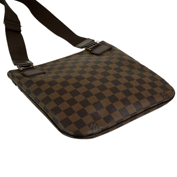 1000060158603 12 Louis Vuitton Pochette Bosfall Crossbody Shoulder Bag Damier Brown