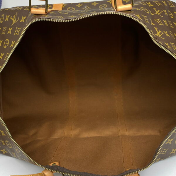 1000060648913 17 Louis Vuitton Keepall Bandouliere 60 Bag Monogram Brown