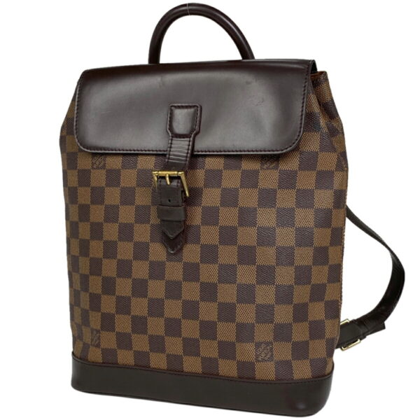 1000060789319 11 Louis Vuitton Soho Backpack Daypack Rucksack Damier Brown