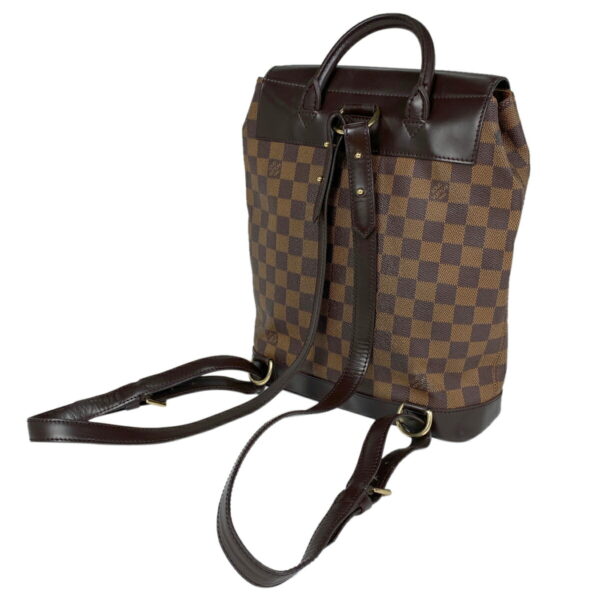 1000060789319 12 Louis Vuitton Soho Backpack Daypack Rucksack Damier Brown