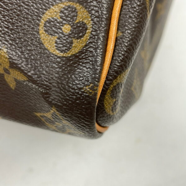 1000060813632 13 Louis Vuitton Speedy 35 Bag Monogram Brown