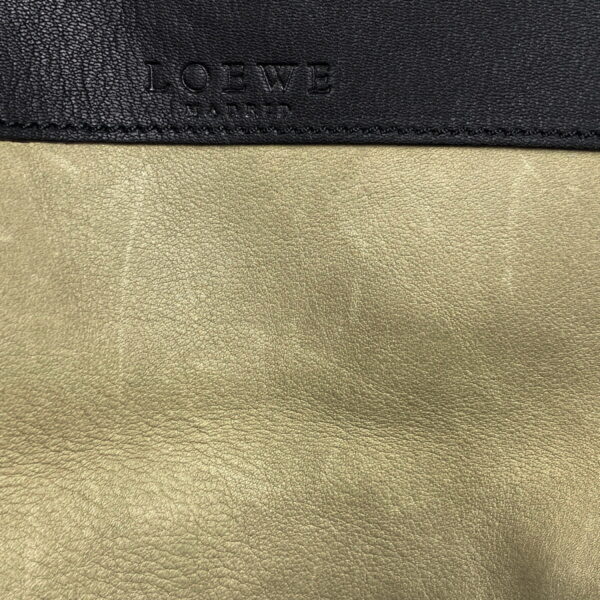 1000060864443 15 Loewe Anagram Shoulder Bag Suede Khaki